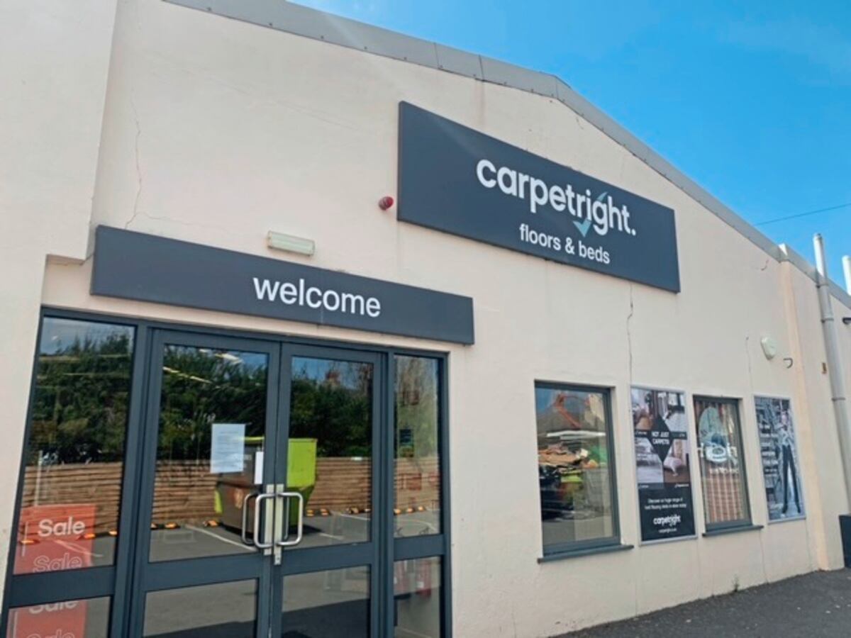 Carpetright store shuts as UK owner in administration