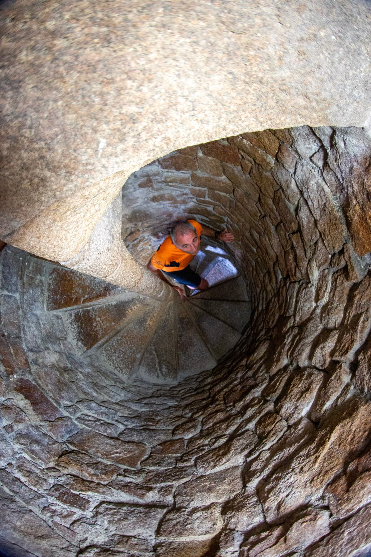 Climbing the tower is a big challenge