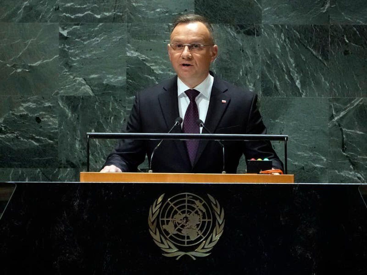 Polish president likens Russian invasion of Ukraine to Nazi occupation