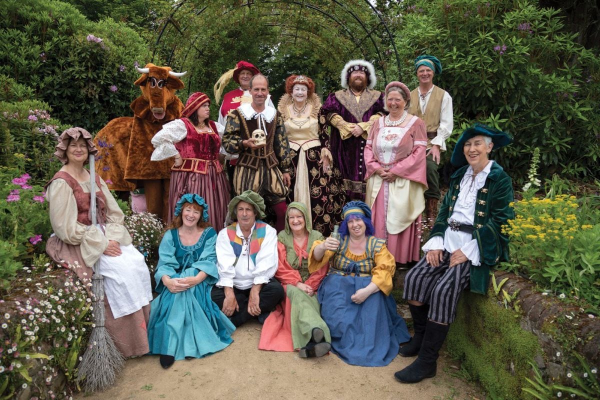 The Sark Theatre Group is performing its new show this weekend, titled Shakespeare on Sark. Theatre member Sue Daly wrote the play and designed the costumes herself. (30895017/77)