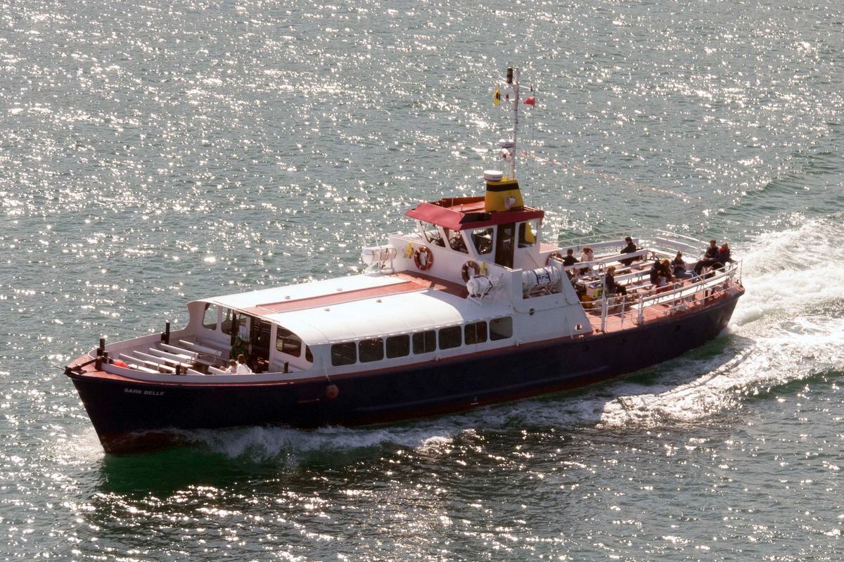 Sark Shipping's passenger ferry Sark Belle. (Picture by Tony Rive)