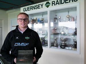 Guernsey Raiders rugby player Anthony Armstrong is the Guernsey Press Sporting Achievement of the Year award winner for 2022 following his back-to-back man-of-the-match performances in the Siam Cup double-header..Picture by Gareth Le Prevost, 19-12-22. (31584624)