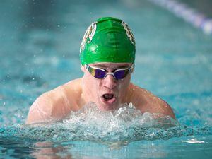 Joshua Dunning is among the eight new caps named in Guernsey's Island Games swimming squad. (Picture by Peter Frankland)