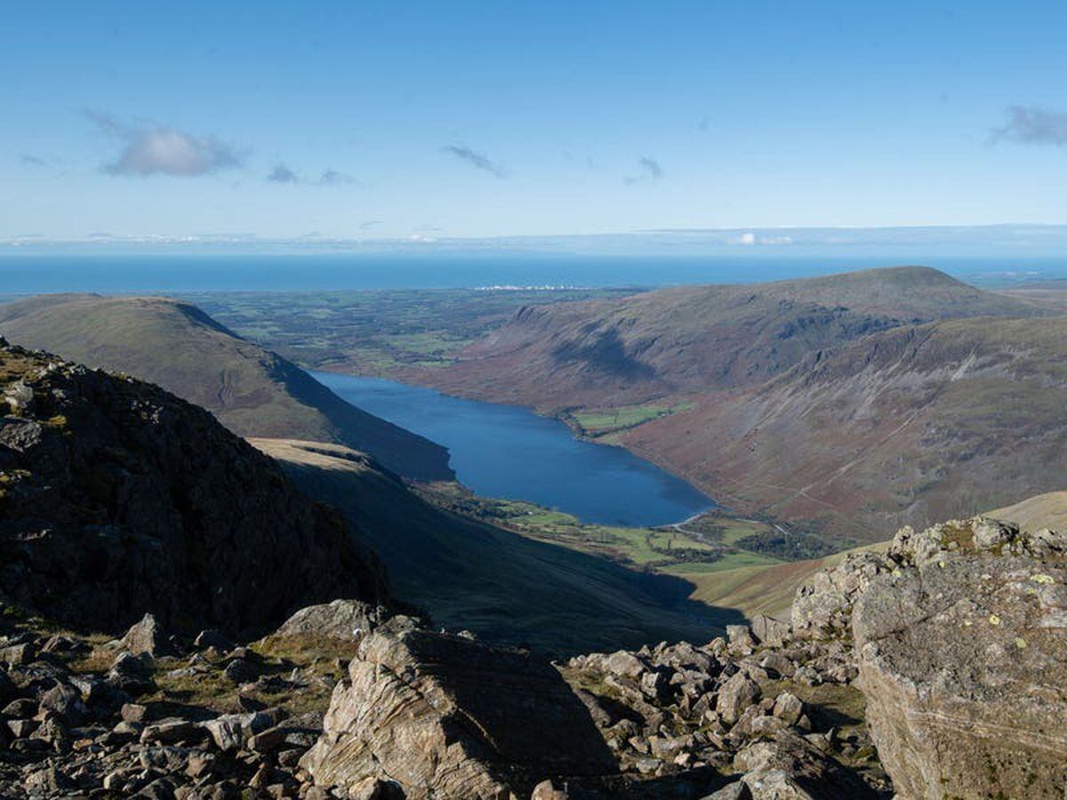 Work gets under way to protect paths on England’s highest mountain ...