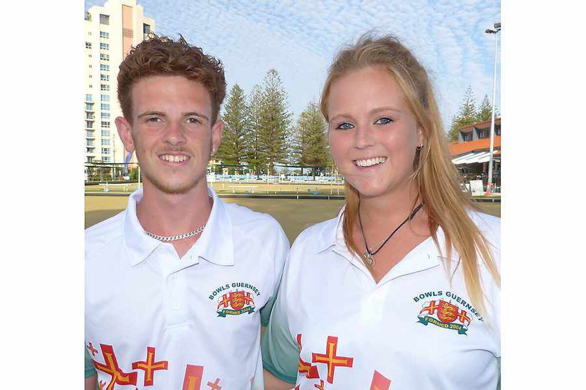 Rabey siblings in action at Commonwealth Games 2018 venue in Australia