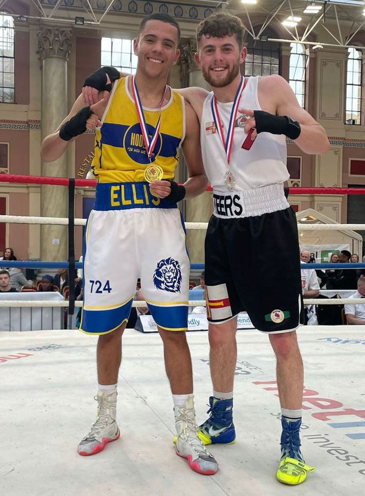 Tommy Teers made the 51kg final in which he boxed Ellis Trowbridge. (30949067)