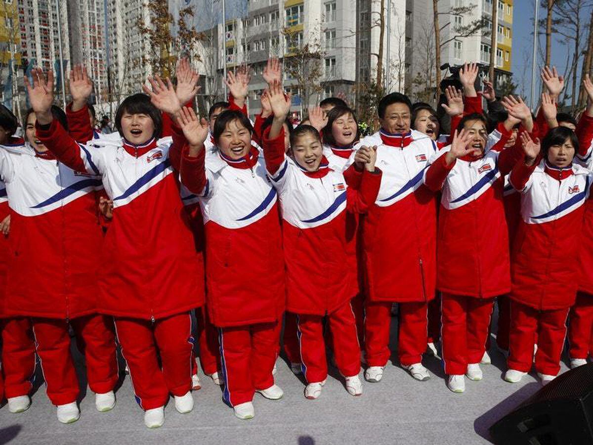 North Korean team attend Winter Olympics ceremony in