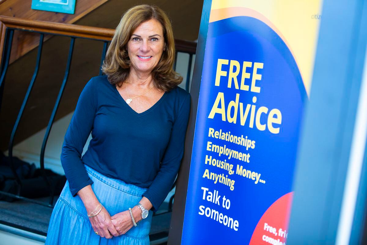 Kerry Ciotti is stepping down from Citizens Advice after 15 years. (Picture by Peter Frankland, 32525699)