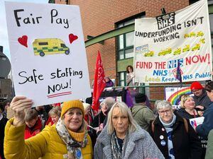 Protesters rally in ’emergency response’ to NHS ‘crisis’