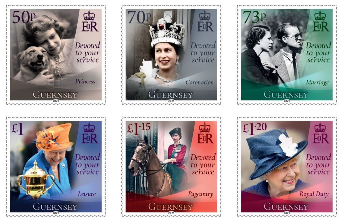 Stamps mark the Queen's 95th birthday | Guernsey Press