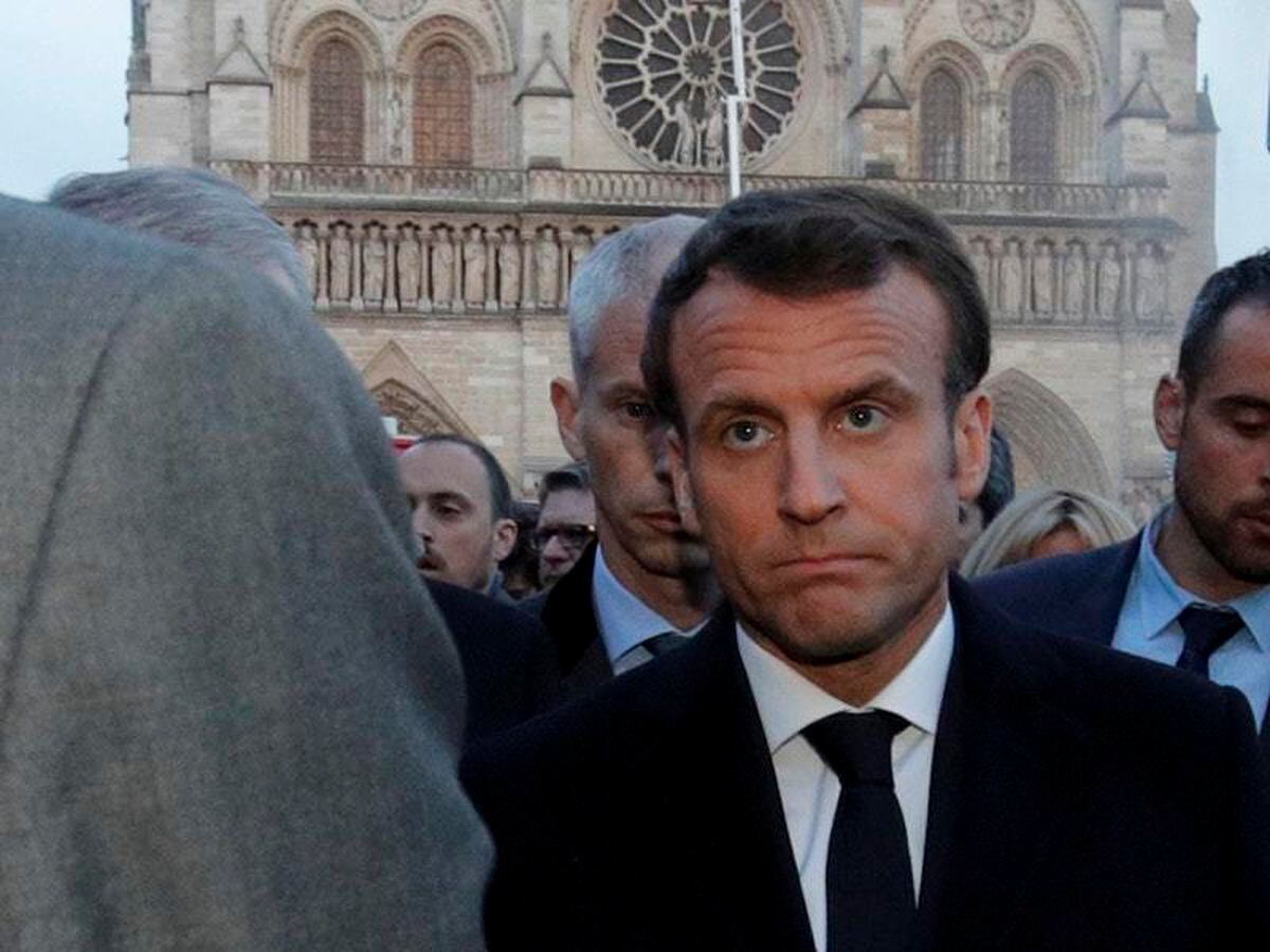 Macron Meeting Unesco Officials Over Notre Dame Reconstruction ...