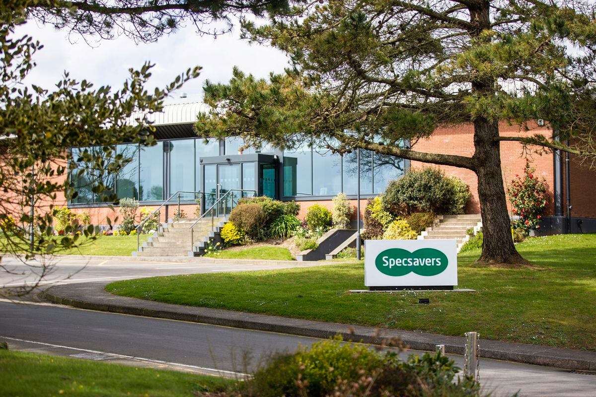 Specsavers' headquarters at La Villiaze. Many staff are having their hours reduced while there is a chance that some will face redundancy. (Picture by Sophie Rabey, 27809192)