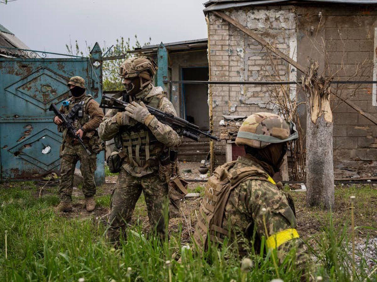 Ukraine: Russian troops withdrawing from around Kharkiv